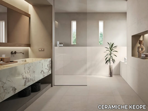 HERITAGE PEARL - Porcelain stoneware wall/floor tiles with stone effect _ CERAMICHE KEOPE