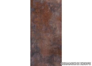 PLATE PRECIOUS DARK - Porcelain stoneware wall/floor tiles with metal effect _ CERAMICHE KEOPE