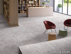 OMNIA CEPPO DI GRÈ - Rectified porcelain stoneware wall/floor tiles with stone effect _ CERAMICHE KEOPE