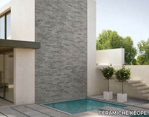 BRIK BACK GREY - Porcelain stoneware wall/floor tiles _ CERAMICHE KEOPE