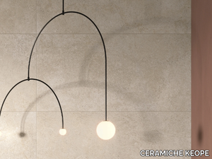 BRYSTONE WHITE - Porcelain stoneware wall/floor tiles _ CERAMICHE KEOPE