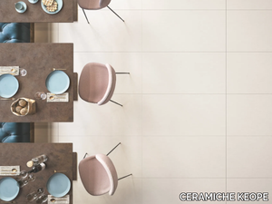 ELEMENTS DESIGN WHITE - Flooring _ CERAMICHE KEOPE