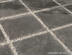 EXTREME ANTHRACITE - Porcelain stoneware wall/floor tiles with stone effect _ CERAMICHE KEOPE