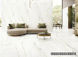 ELEMENTS LUX CALACATTA VERDE - Porcelain stoneware wall/floor tiles with marble effect _ CERAMICHE KEOPE