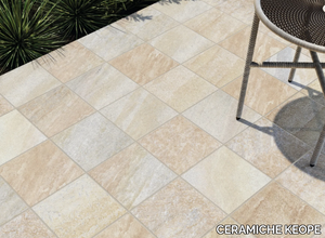 MIDLAKE QUARTZBEIGE - Porcelain stoneware outdoor floor tiles _ CERAMICHE KEOPE