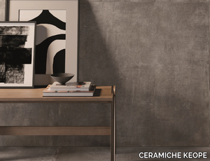 NOORD TAUPE - Porcelain stoneware wall/floor tiles with concrete effect _ CERAMICHE KEOPE