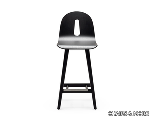 GOTHAM WOODY SG-65 - Wooden stool _ CHAIRS & MORE