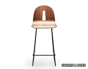 GOTHAM WOODY SL-SG-65 - Sled base stool _ CHAIRS & MORE