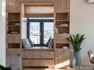 CP LAB DESIGN - Freestanding oak bookcase with drawers _ CP Parquet