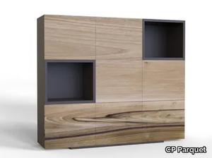 01 - Walnut highboard _ CP Parquet