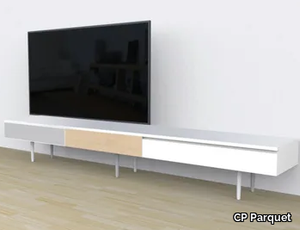 21 - TV cabinet with drawers _ CP Parquet