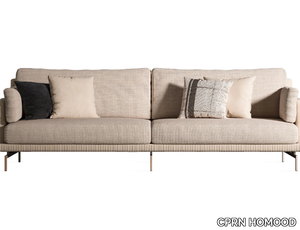 COCOON - 4 seater fabric and nabuk sofa _ CPRN HOMOOD