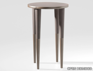 COCOON - Round wooden high side table _ CPRN HOMOOD