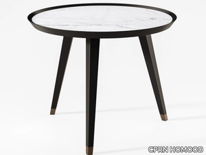 ECLIPSE - Low metal and marble coffee table _ CPRN HOMOOD