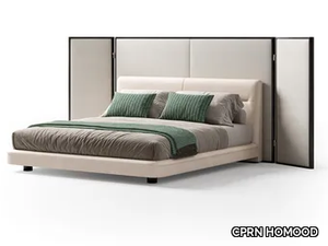 CLERMONT 2 - Upholstered double bed with high headboard _ CPRN HOMOOD