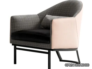 SESTO SENSO - Fabric armchair with armrests _ CPRN HOMOOD