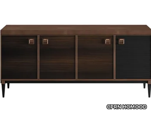 SESTO SENSO - Wood veneer sideboard with doors _ CPRN HOMOOD