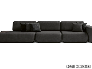 STARLIGHT - 3 seater sectional fabric sofa _ CPRN HOMOOD