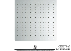 CRIPD006 - Ceiling mounted square overhead shower with anti-lime system _ CRISTINA Rubinetterie