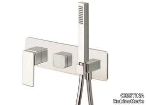 QUADRI S CRIQS602 - Single handle shower mixer with hand shower _ CRISTINA Rubinetterie