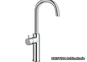 TRICOLORE VERDE CRITV229 - Countertop single handle washbasin mixer _ CRISTINA Rubinetterie