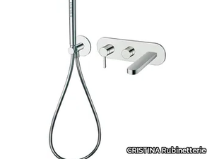 UNIC CRIUC103 - Shower mixer with hand shower _ CRISTINA Rubinetterie