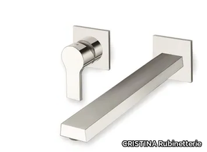 OMEGA CRIOG238 - 2 hole wall-mounted washbasin mixer _ CRISTINA Rubinetterie