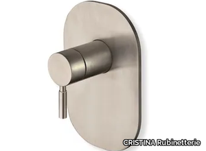 PIX CRIPX686 - Single handle shower mixer with plate _ CRISTINA Rubinetterie