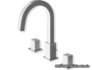 QUADRI CRIQD205 - Countertop washbasin mixer _ CRISTINA Rubinetterie