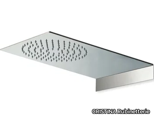 SANDWICH CRIPD041 - Wall-mounted rectangular overhead shower with anti-lime system _ CRISTINA Rubinetterie