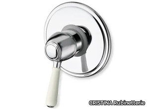 ART ELITE CRIAE118 - Single handle shower mixer with plate _ CRISTINA Rubinetterie