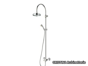 ART ELITE CRIAE409 - Wall-mounted shower panel with hand shower _ CRISTINA Rubinetterie