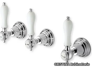 CANOVA ELITE CRICL114 - 3 hole wall-mounted bathtub mixer with diverter _ CRISTINA Rubinetterie