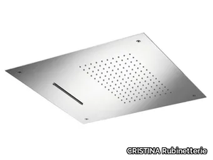 CRIPD385 - Ceiling mounted square overhead shower _ CRISTINA Rubinetterie