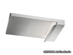 CRIPD335 - LED ceiling mounted stainless steel overhead shower _ CRISTINA Rubinetterie