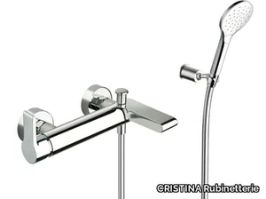 DELTA CRIDE181 - Wall-mounted bathtub set with hand shower _ CRISTINA Rubinetterie