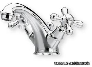 IMPERO CRIIM211 - 1 hole washbasin mixer with individual rosettes _ CRISTINA Rubinetterie