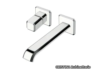 ITALY CRIIT259 - Wall-mounted single handle washbasin mixer _ CRISTINA Rubinetterie