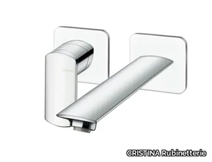 PROFILO CRIPF259 - Wall-mounted single handle washbasin mixer _ CRISTINA Rubinetterie