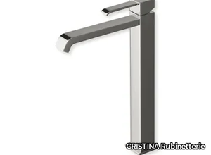 QUADRI CRIQM228 - High countertop single handle washbasin mixer _ CRISTINA Rubinetterie