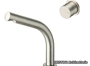 SX CRISX223 - 2 hole single handle stainless steel washbasin mixer _ CRISTINA Rubinetterie