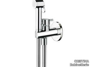 WC JET CRIWJ676 - Wall mounted toilet / bidet mixer with hand shower _ CRISTINA Rubinetterie