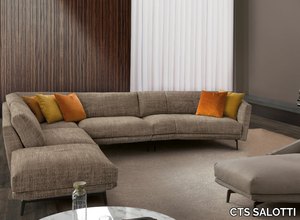 URBAN - Corner 5 seater fabric sofa _ CTS SALOTTI