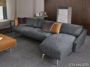 URBAN - Sectional fabric sofa with chaise longue _ CTS SALOTTI