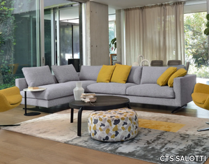 IKON - Corner sectional fabric sofa _ CTS SALOTTI