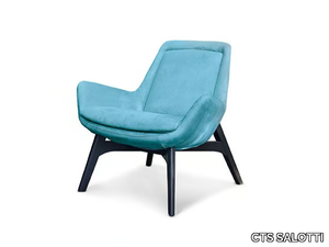 VANITY - Fabric easy chair with armrests _ CTS SALOTTI