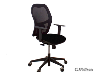 DIANA LARGE - Height-adjustable office chair with castors _ CUF Milano