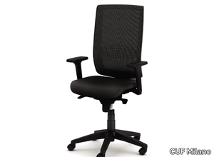 KIND - Office chair with castors with 5-Spoke base _ CUF Milano