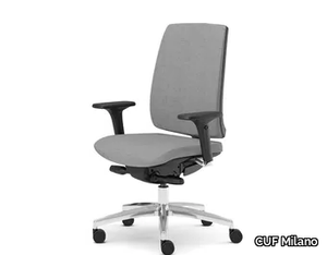 VELIA - Swivel office chair with armrests _ CUF Milano