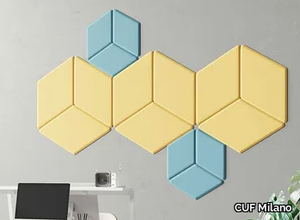 SHAPES ROMBIX - Acoustic wall panel _ CUF Milano